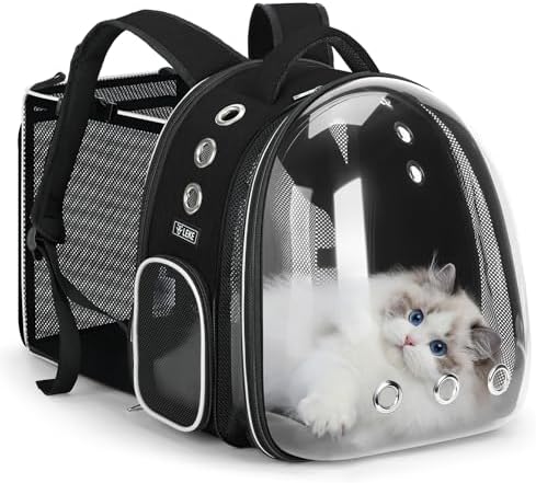 Lekereise Cat Backpack Carrier, Expandable Large Space Cat Bubble...