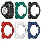 Protective Case Cover Fit TicWatch Pro Case, Shock-Proof Shatter-Resistant Protector Bumper Sleeve Cover for TicWatch Pro Smart Watch (5Pcs)