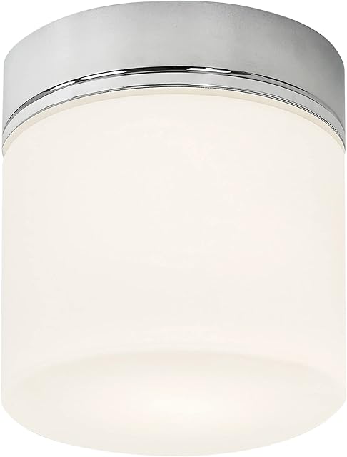 Astro Sabina, Dimmable Bathroom Ceiling Light, IP44 Rated (Polished Chrome) - Smart Bulb Compatible, Designed in Britain - 1292001-3 Years Guarantee