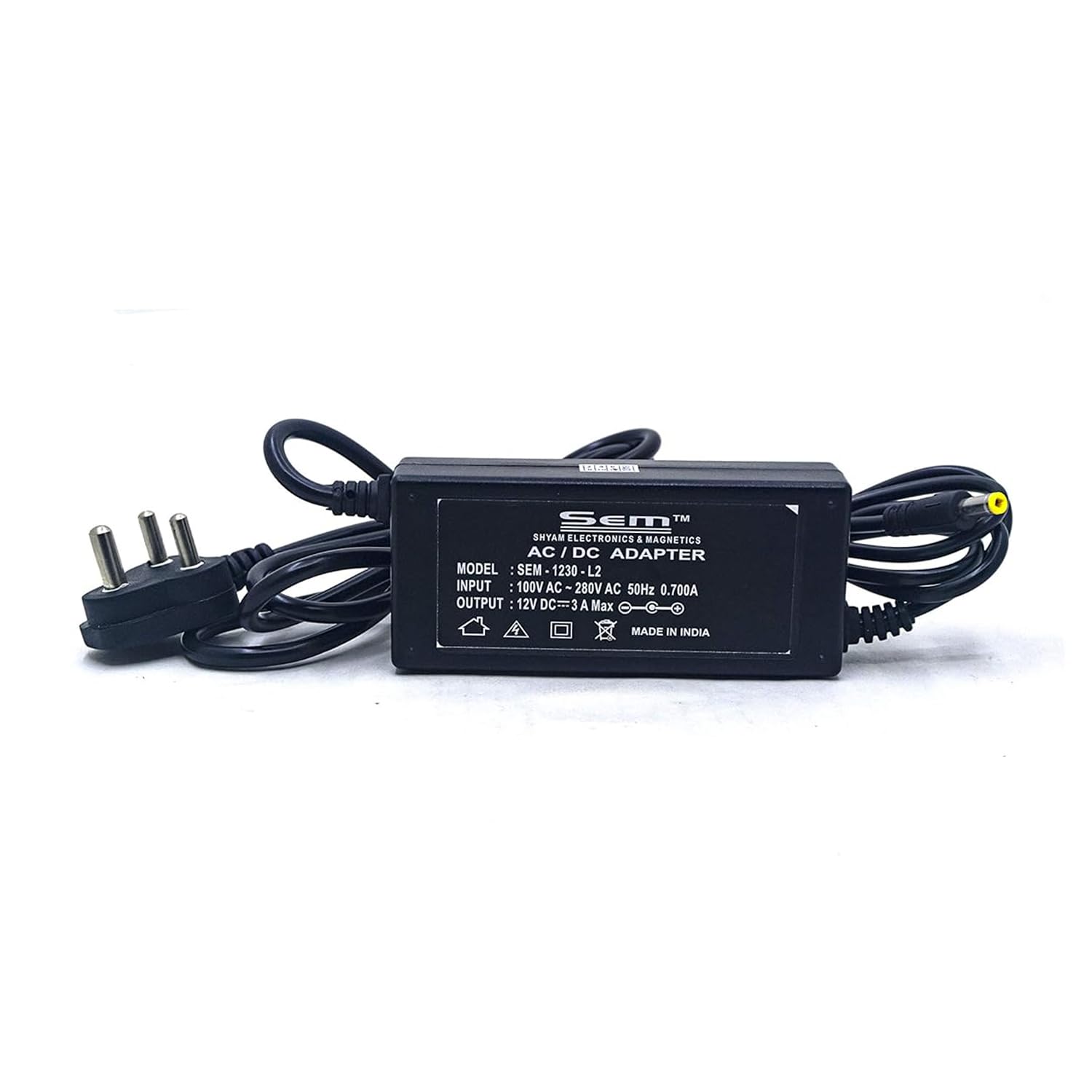 Team Office Power Adapter, Power Supply for Set Top Box, Access Control, CCTV Camera(12 Volt, 3 Amp), Black-image-48