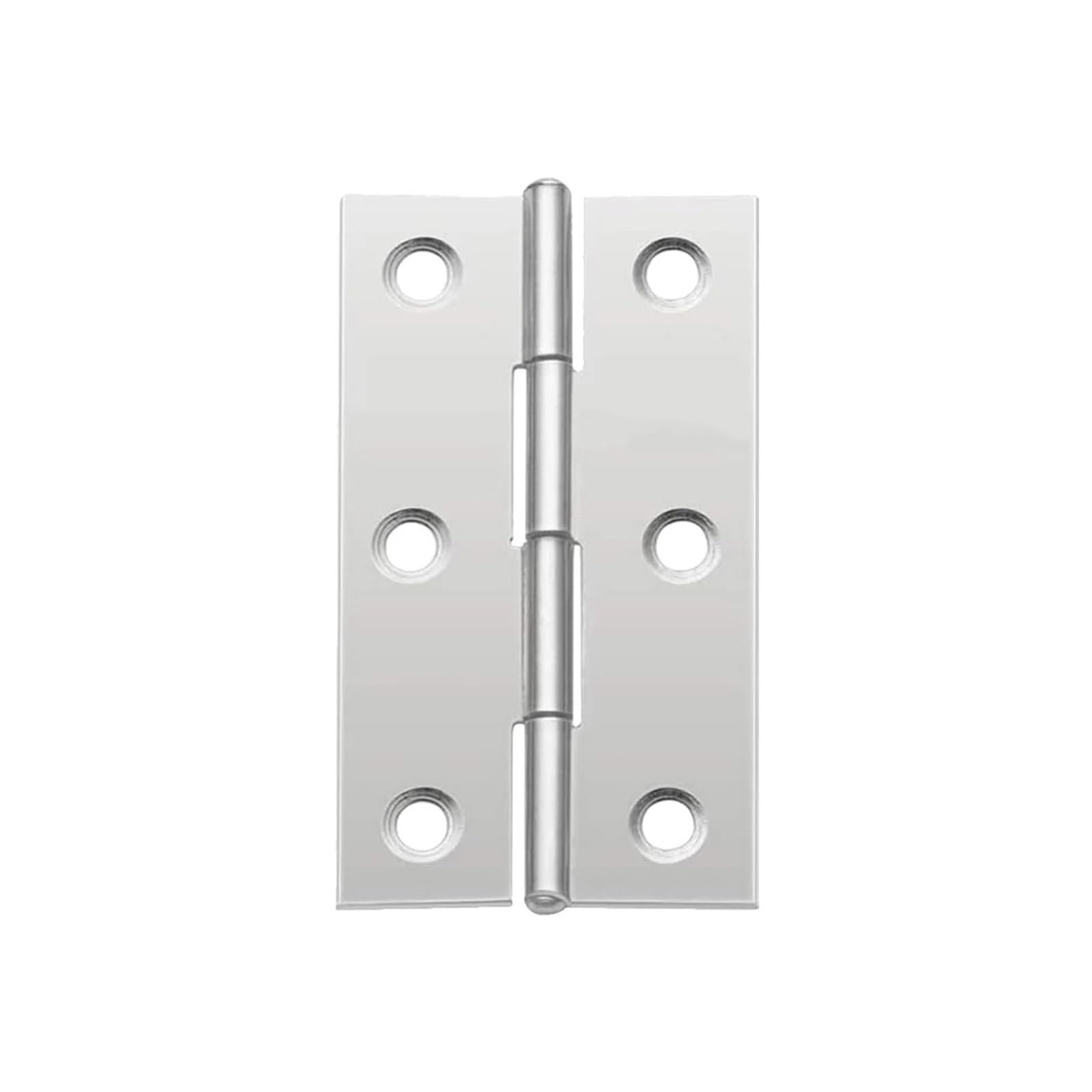 Folding Door Hinge,12pcs Stainless Steel Cabinet Window Heavy Duty Lift Off Hinges Silent Effect Easy Installation