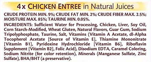 Whiskas Purrfectly Chicken Variety Pack (4-Chicken, 3-Chicken & Beef, 3-Chicken & Duck) Food For Cats, 10-Count Packages (Pack Of 4) #TOP7