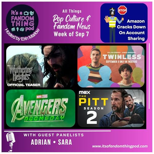 Page de couverture de Pop Culture and Fandom News for the Week of September 7th