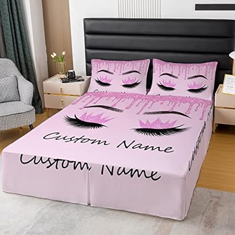 Erosebridal King Bed Skirt Set Cover