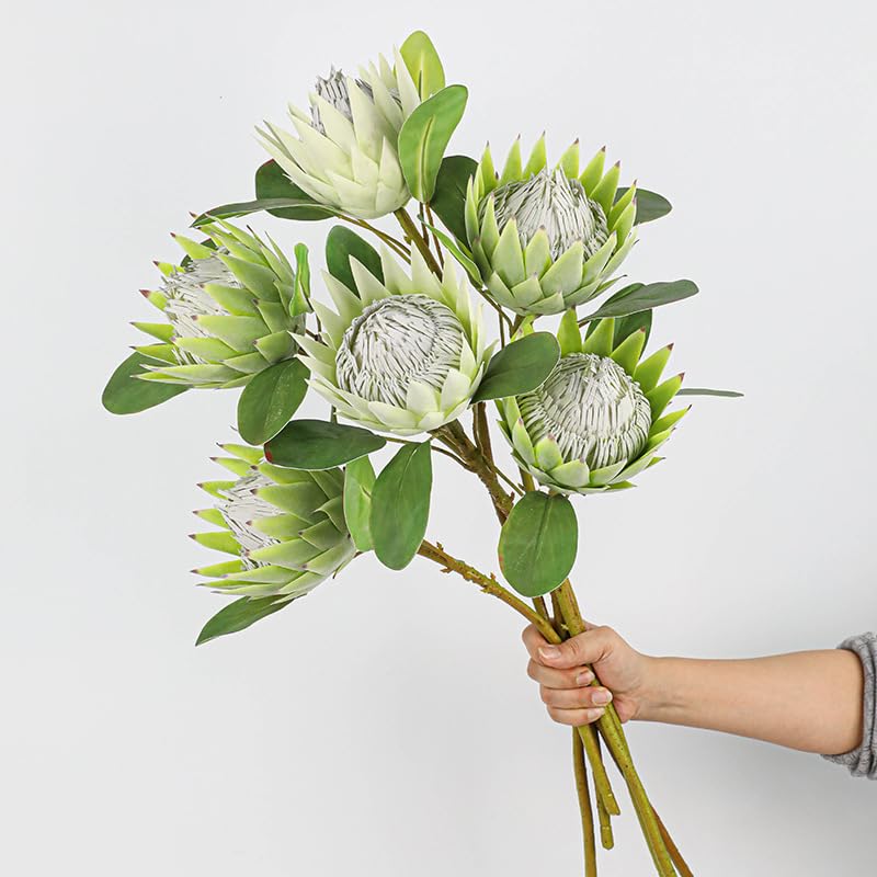 Elegante arreglo floral king protea de alta calidad para una decoración sofisticada 2