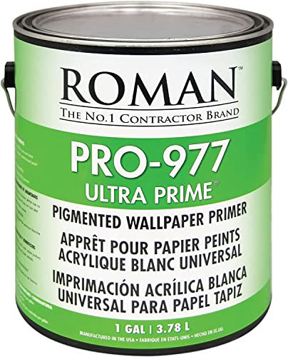 ROMAN PRO-977 White Wallpaper Primer - Pigmented...