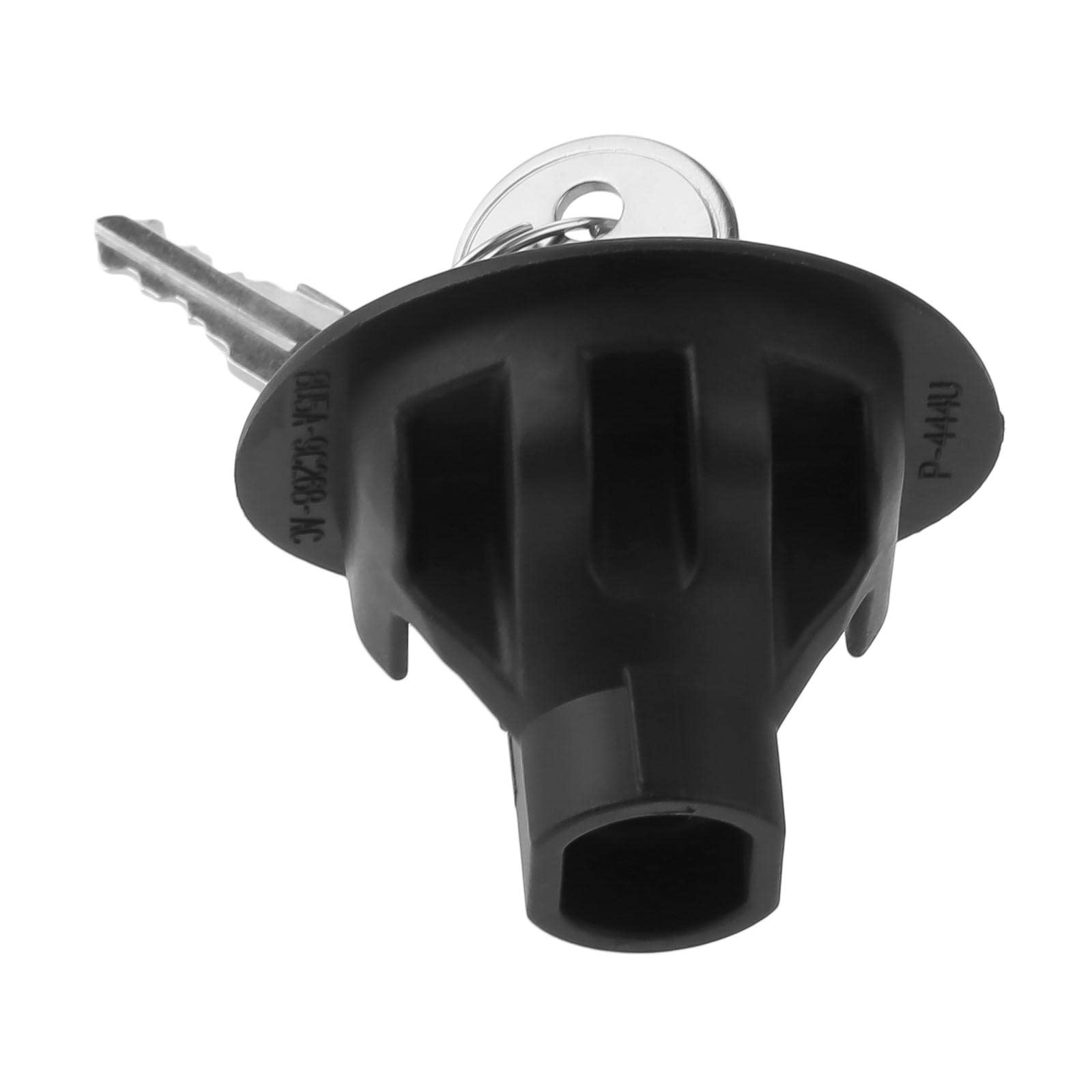 ATORSEr Locking Fuel Gas Cap 8U5Z-9C268-B Lock Gas Fuel Tank Cover Cap for Ford-image-37