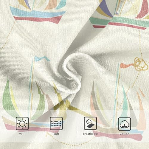 Colorful Sailboats Toddler Girls's Underwear 2T 202c14243