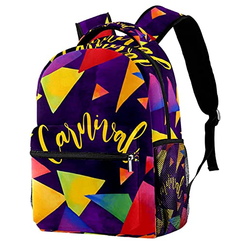 Sac à dos ordinateur portable grand format bleu géométrique mixte