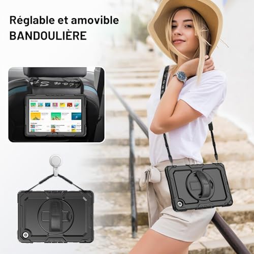 Coque Lenovo Tab 2025 Antichoc SEYMAC pour Eviter les Écrans Brisés - 5