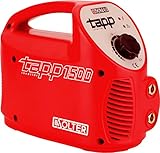 soldador solter opiniones Sólo 1,9 KG de peso Solter 04246 Inverter TAPP 1500 E, 3.2 W, 240 V, Rojo