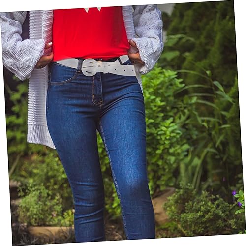Versatile Transparent Belt for Women Ring High Waist Belt for Jeans and Dress Accessories Comfortable Breathable Fashion Essential4