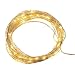 LAFALA Christmas lights LED SopoTek 13ft 40 LEDS Starry Lights Fairy Lights Copper LED Lights Strings AA Battery Powered Ultra Thin String Wire 40 Leds Warm white