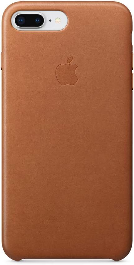 Apple iPhone 8 Plus / 7 Plus Leather Case - Saddle Brown