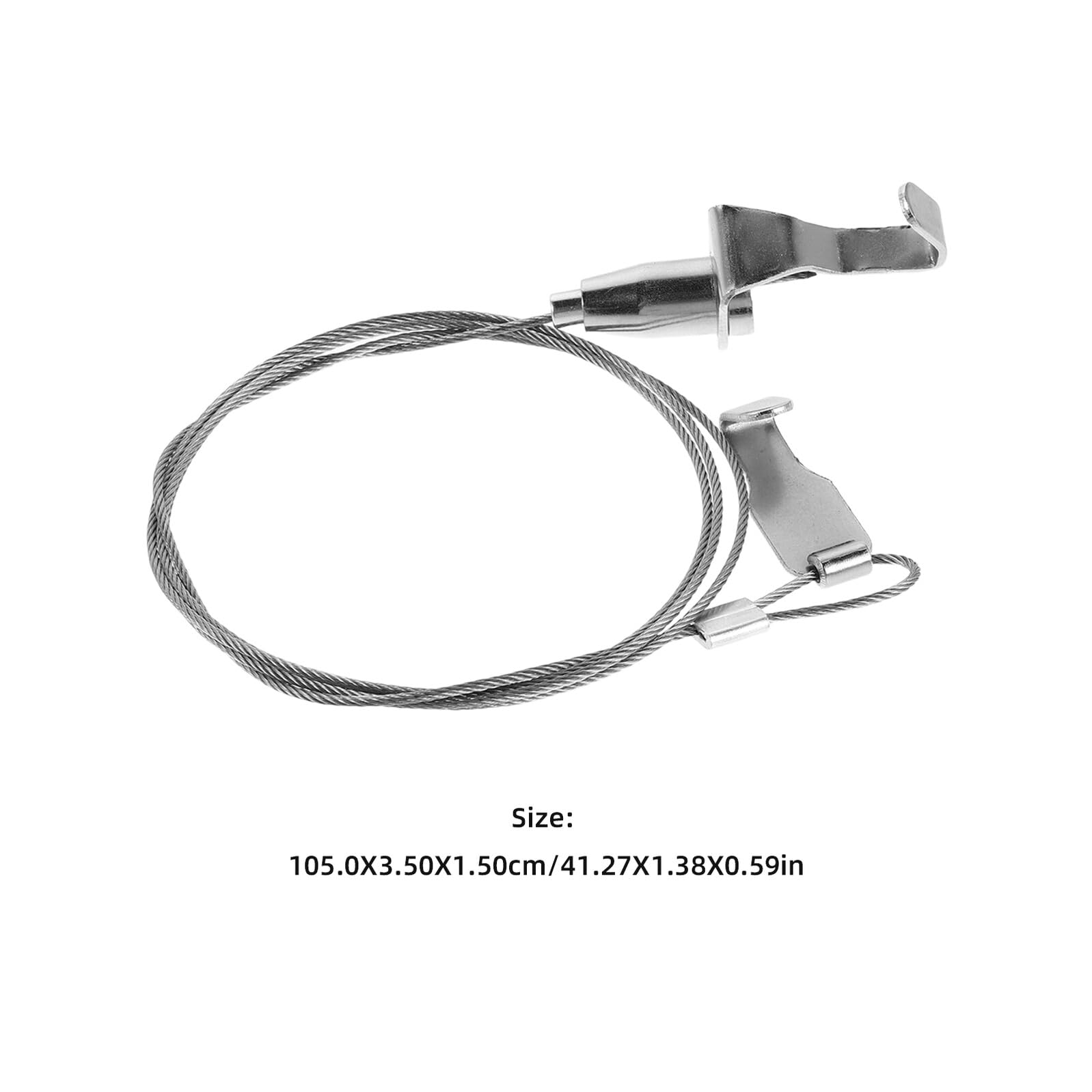 8juegos Ganchos para Marcos de Fotos Kit Cordón Ajustable Alambre para Colgar Cuadros de Pared Sistema para Exhibir Arte el Hogar