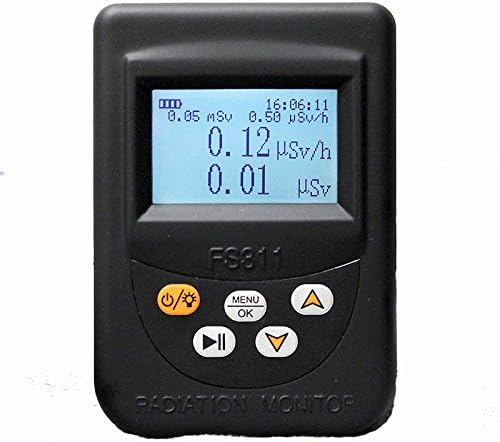 FS311 Nuclear Radiation Detector Tester Multi-Function Geiger Counter Radiation x-ray Tester and Alarms