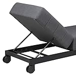 OUTLIV. Gartenliege Miami Aluminium Anthrazit