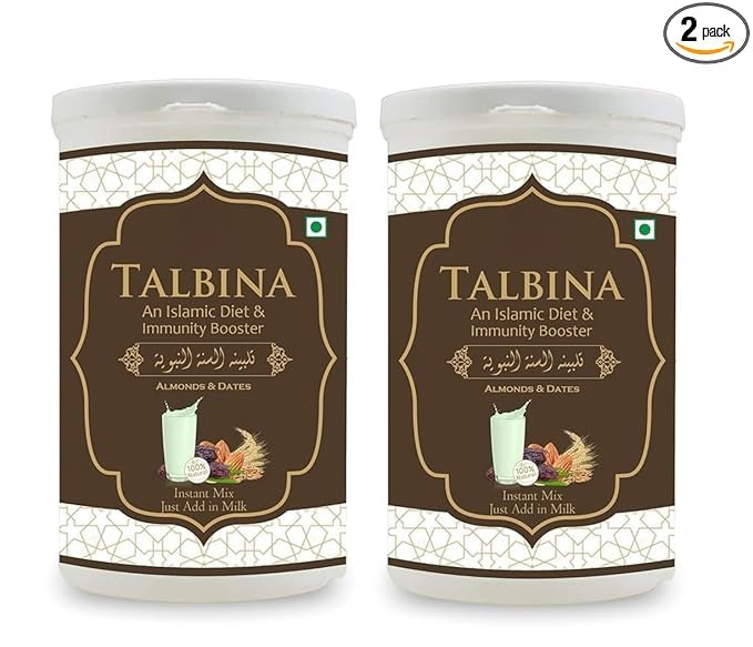 Tal-bina Mezcla Instantánea con Almendra y Dátiles 300g (pack de 2) miniatura 2