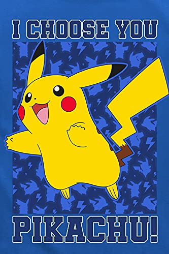 Pokémon Pikachu - I Choose You Unisex T-shirt blauw - Image 3