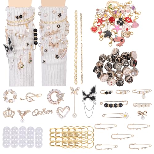 NITOPUPU(�j�g�v�v) 107�s�[�X �\�b�N�X �`���[���L�b�g �p�[���`���[���u���[�`�ƃs���t�� �\�b�N�X�ƃX�j�[�J�[�p �p�[�\�i���C�Y DIY
