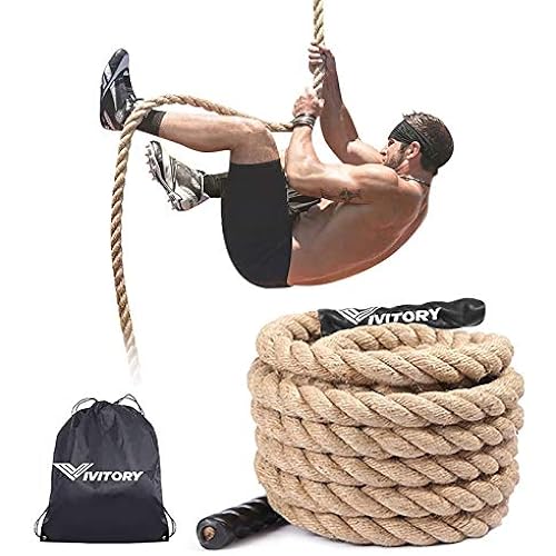 VIVITORY Gym Fitness Training Climbing Ropes, Workout Gym Climbing Rope