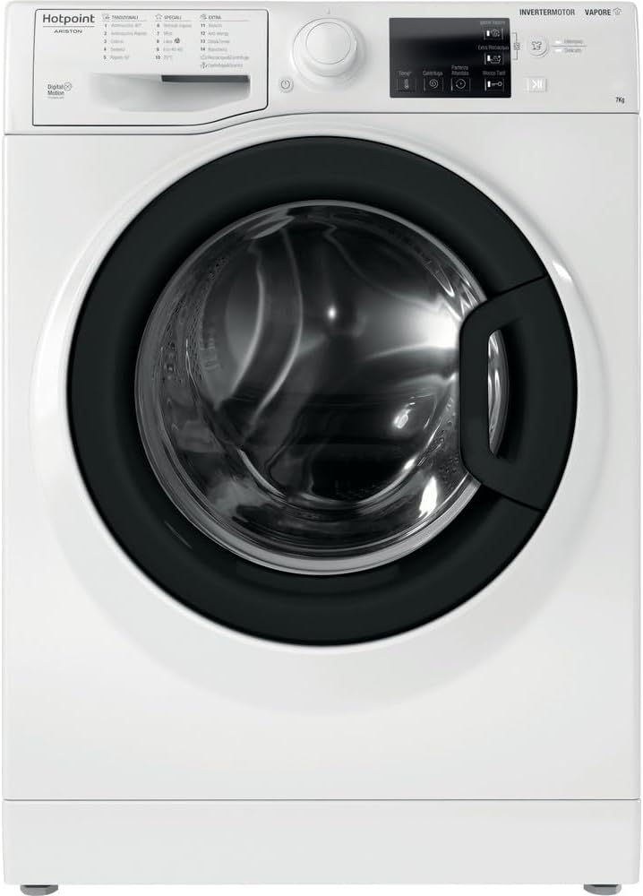 Beko WUX71232WI-IT - Lavatrice a Carica Frontale, 7 Kg, 1200 Giri, Classe D