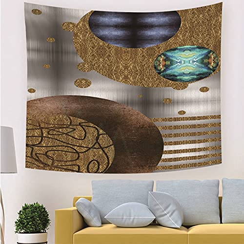 Renueva tu hogar con el tapiz de pared abstracto KnSam de 150 x 130 cm 5
