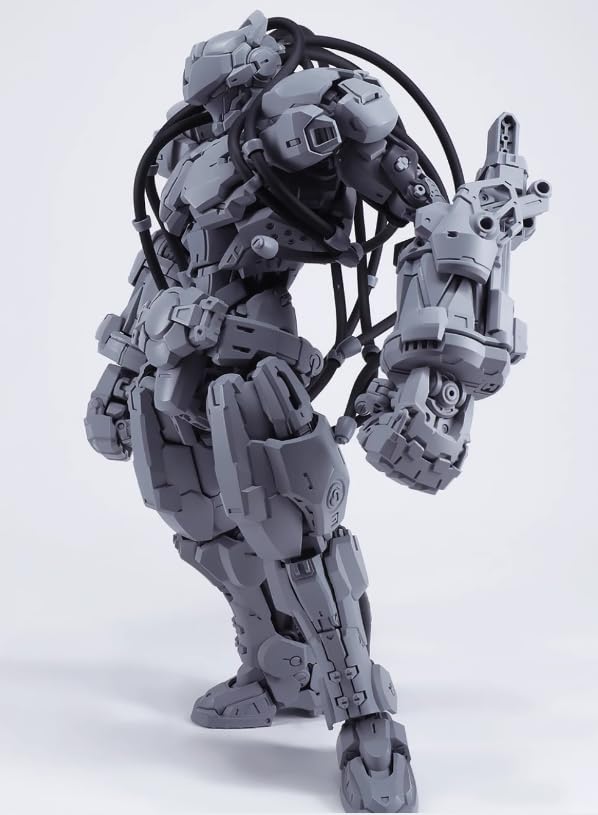Amazon.co.jp: 和模線X超限零点 1/10 BAKI 機甲 可動 組立式