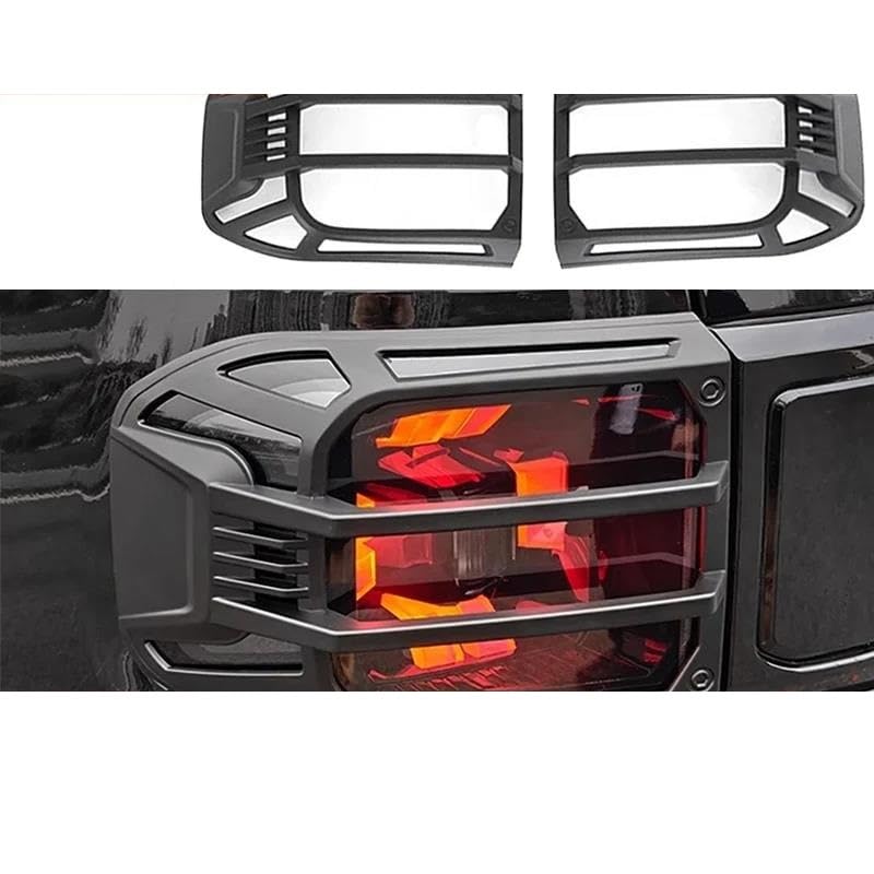 Feu arrière accessoires : couvercle de carcasse noir mat pour Chery Jetour Voyageur 2024 - 2