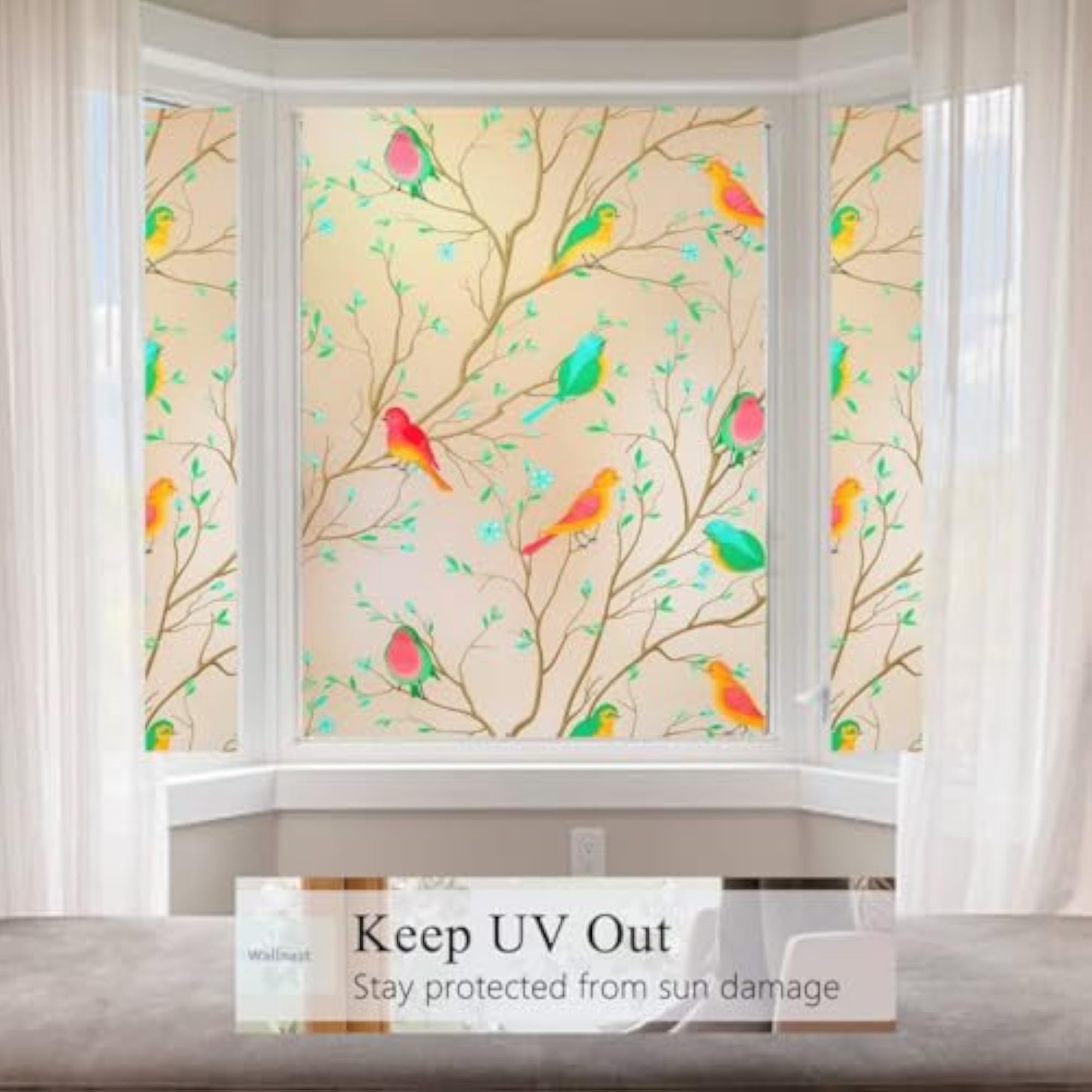 Frosted Heat Control Window Film for Glass Doors