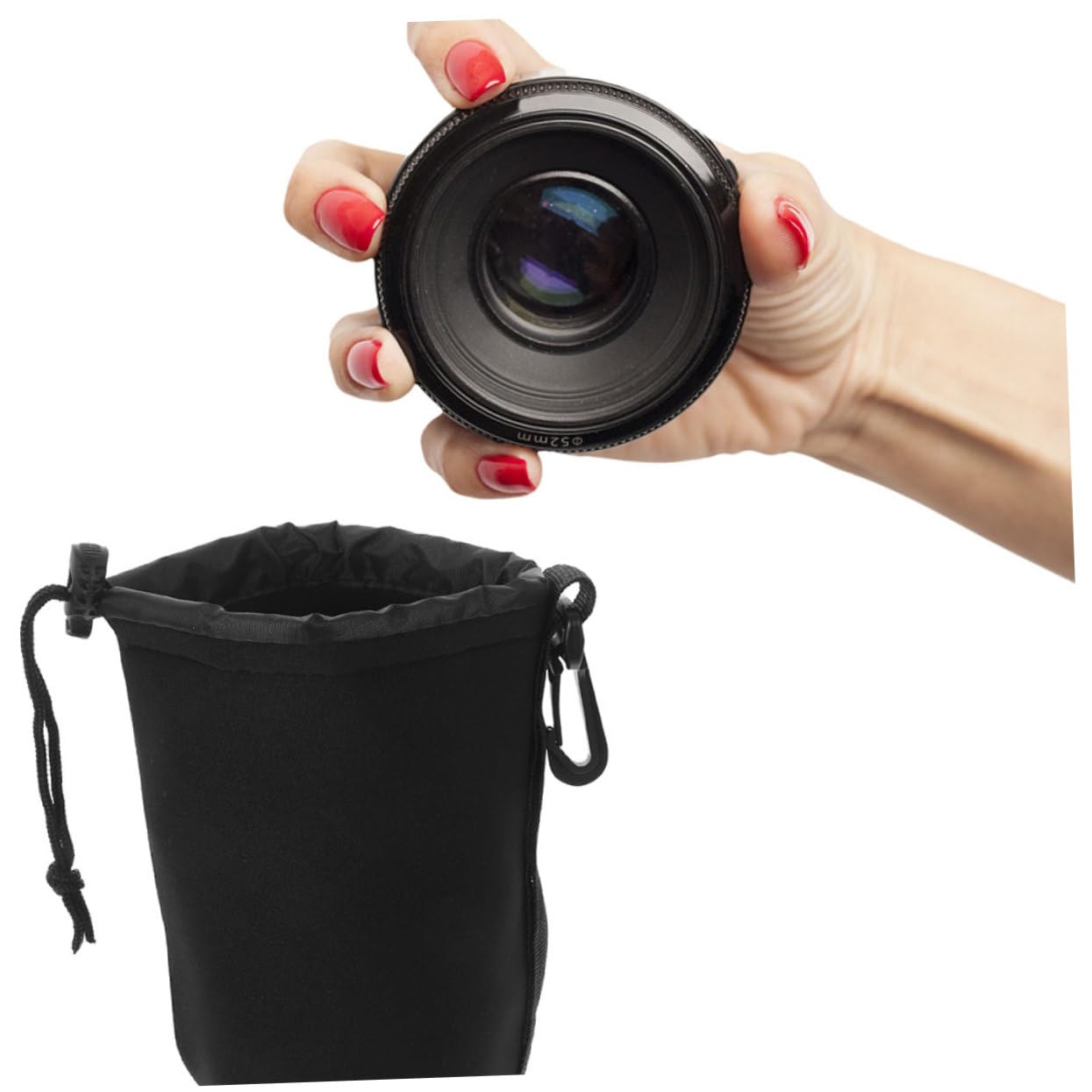 Angoily 5 Juegos De Bolsas Protectoras para Lentes De Cámara para Exteriores 3 Unidades X 5