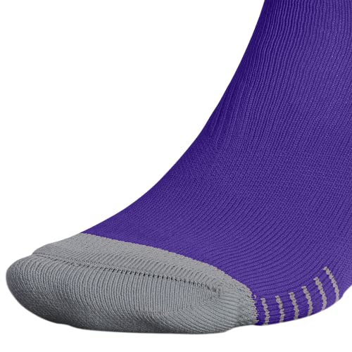 Adidas Unisex Adult Copa Zone Cushion 4 Soccer (1-Pair) Otc Sock Team, Team Collegiate Purple/White, Medium Us #TOP3