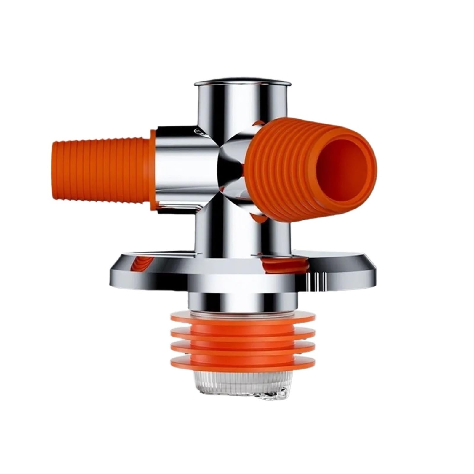 Niufenggeo 2Pcs. Drain Pipe Adapter Kitchen Basin Sewer Branch Dishwasher Water Pipe Connector Drainage Joint, Water Joint