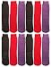 12 Pair Of excell Womens Slipper Sock, Sweater Sock with Gripper Bottom