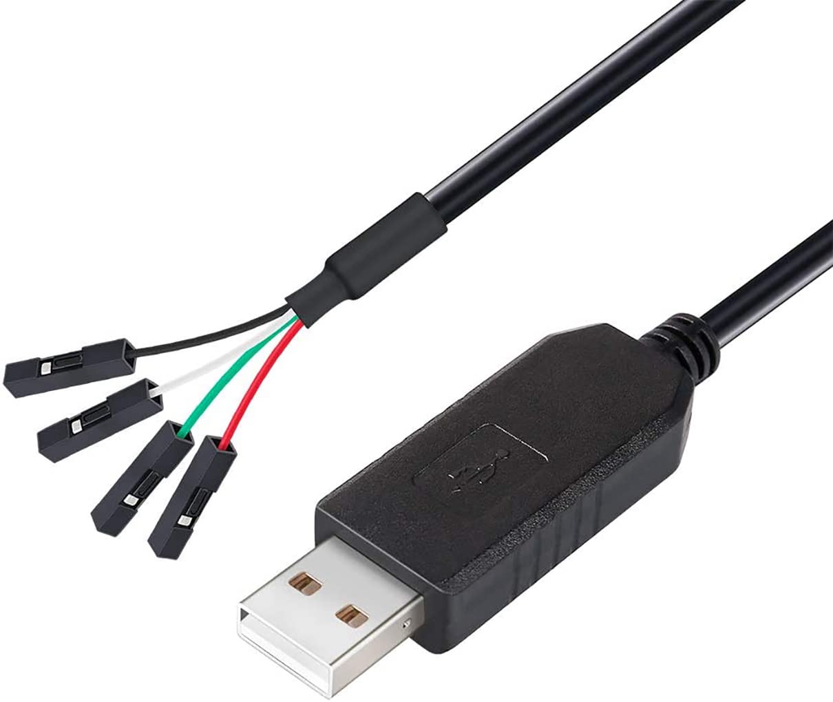 DTECH USB zu TTL Serielles 3,3 V Adapterkabel TX RX Signal 4