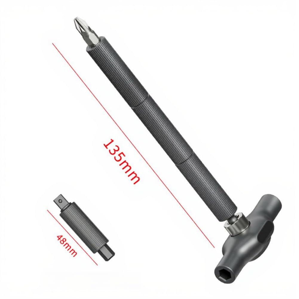 29-in-1 Magnetisches Ratschen-Schraubendreher-Set, 72-Zahn Präzisionswerkzeug mit Schnellverschluss-Etui, Multifunktions-Reparaturkit für Elektronik und Haushalt, Stahl, Tragbar