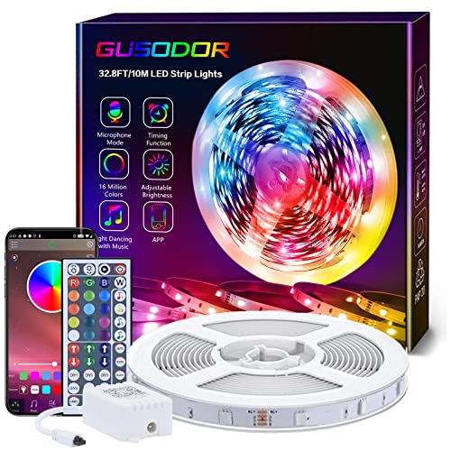 [Timer e RGB Striscia Dimmerabile]: Con l'APP intelligente, puoi programmare l'accensione o lo spegnimento della striscia led colorata in un momento specifico. È possibile regolare la luminosità e la saturazione della luce dall'1% al 100%.