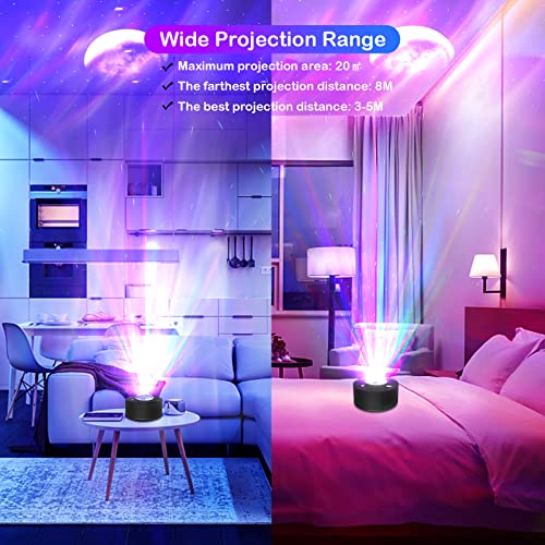 Star Projector Night Light, Starry Light Projector With Moon & White Noise & Remote Timer, 14 Colors Led Night Lights For Kids, Valentine's Day Gift For Adults, Galaxy Projector For Bedroom Decor #TOP4