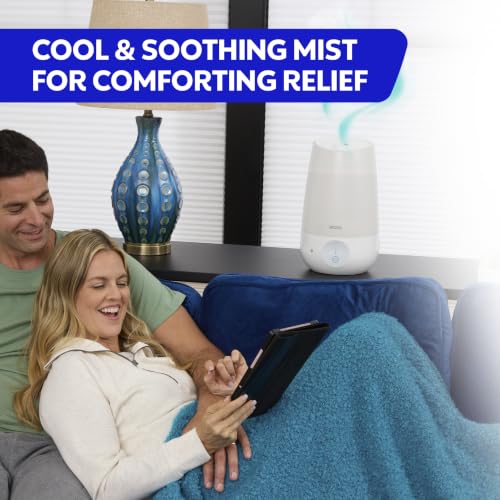 Vicks Filter-Free Plus Cool Mist Humidifier for Medium Rooms, 1.2 Gal Tank - image 4