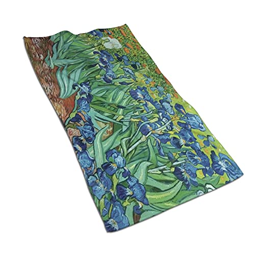 Iris hand towel yoga gym kitchen towels spa absorbent for bathroo…