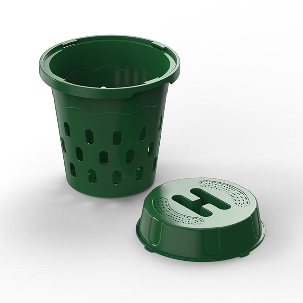 In-Ground Inground Wurmkomposter 2er-Pack Mini Unterirdische Wurmfarm für Gartenbeete & Hausgebrauch, Vermikompostierungsbehälter