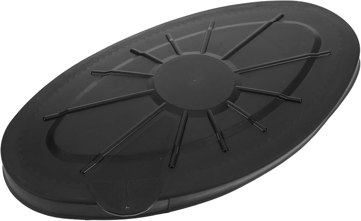Ciieeo Waterproof Kayak Hatch Cover Oval Plastic Kayak Compartment Lid Deck Plate Accessory for Canoe and Rv Kayaking Storage