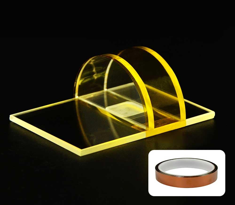 Zamykana komora na próbki XRD | Konstrukcja ze szkła rowkowanego | Kompatybilna ze standardowym sprzętem do dyfraktometrii XRD(With 1Roll Tape 5x5x0.5mm)