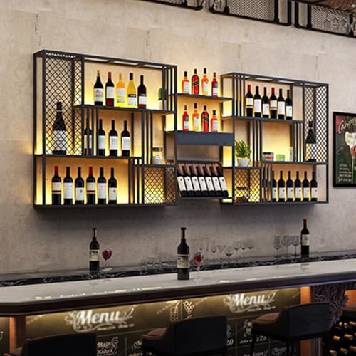 Soporte para botellas de vino negro 120x20x120 cm miniatura 4