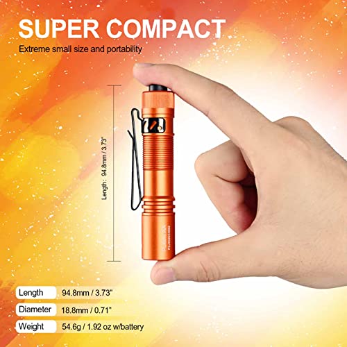 ACEBEAM Pokelit AA Mini Rechargeable Torch with Clip, Ultra Powerful LED Torch 550 High Lumens - Image 4