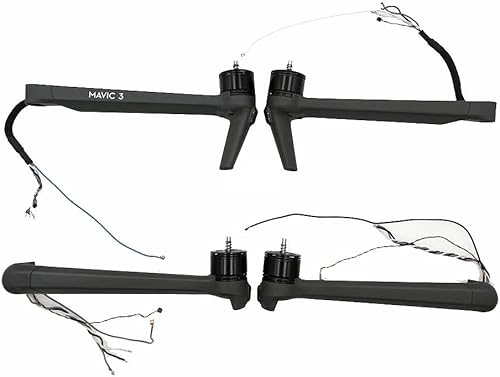 Brazos de motor para D-JI Mavic 3 Brazos delanteros traseros izquierdo derecho con motores y cables, piezas de repuesto para drones (color  1 juego