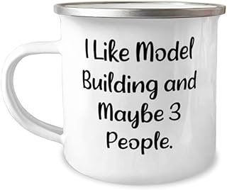 Surprise Model Building 12oz Camper Mug, I Like Model Building and, Inspirational Gifts for Friends from Friends, Birthday Gifts, Fun model kits, Model building gifts, Fun gifts for model builders,