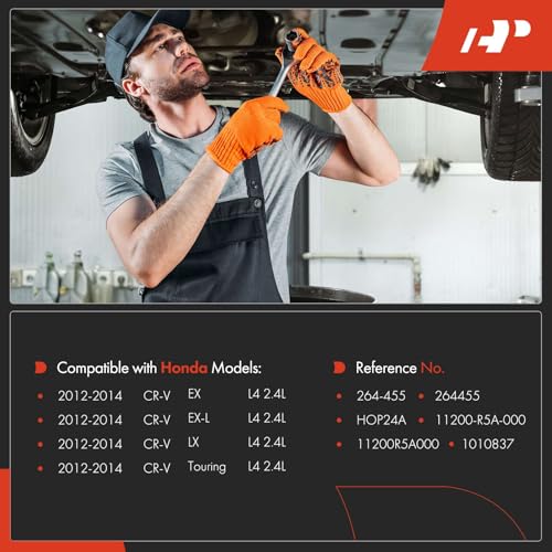 Image of A-Premium Engine Oil Pan Sump with Drain Plug Compatible with Honda CR-V CRV 2012 2013 2014 2.4L