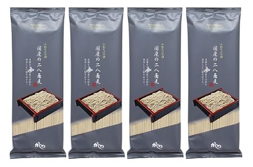 (4袋セット)山本かじの 国産の二八蕎麦 200g×4袋 そば 八割 二八 乾麺 十割そば本舗 そば湯