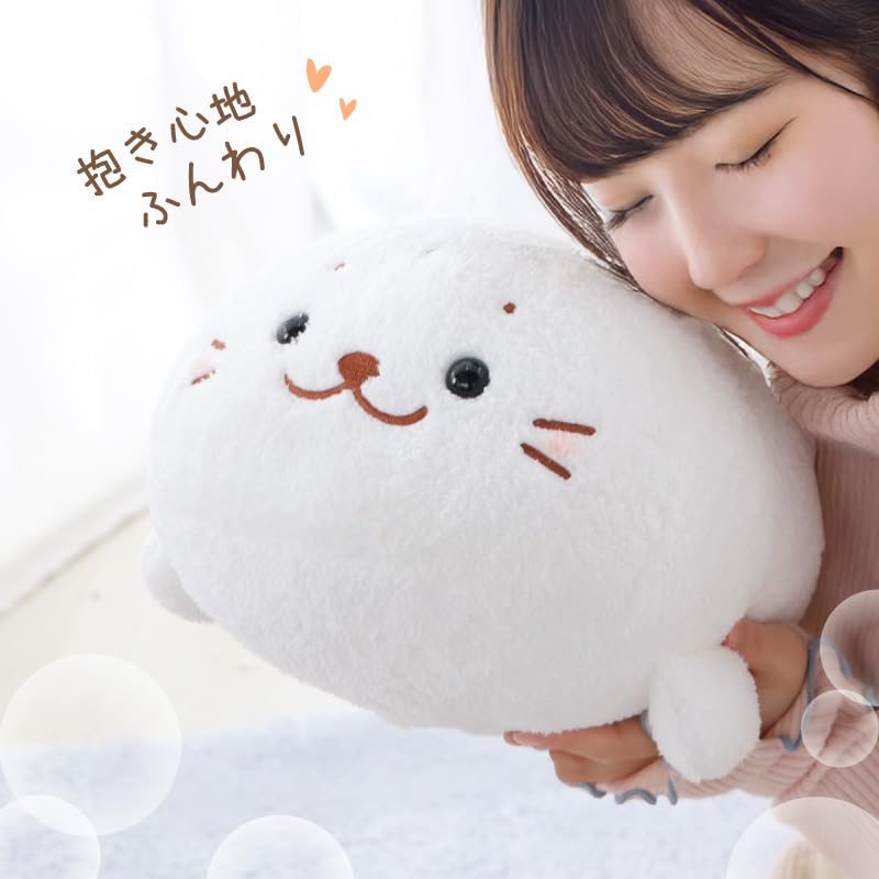 Amazon.co.jp: しろたん ふんわり ぬいぐるみ [ぬいぐるみ38cm